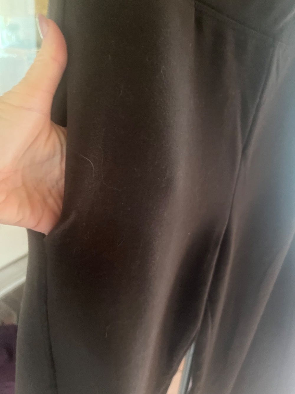 Bleusalt Brown "Luxe" Pants, M - Picture 2 of 3